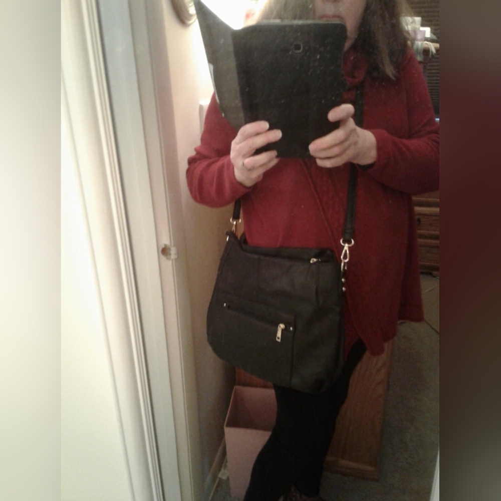 Black Hobo Bag - Picture 5 of 6
